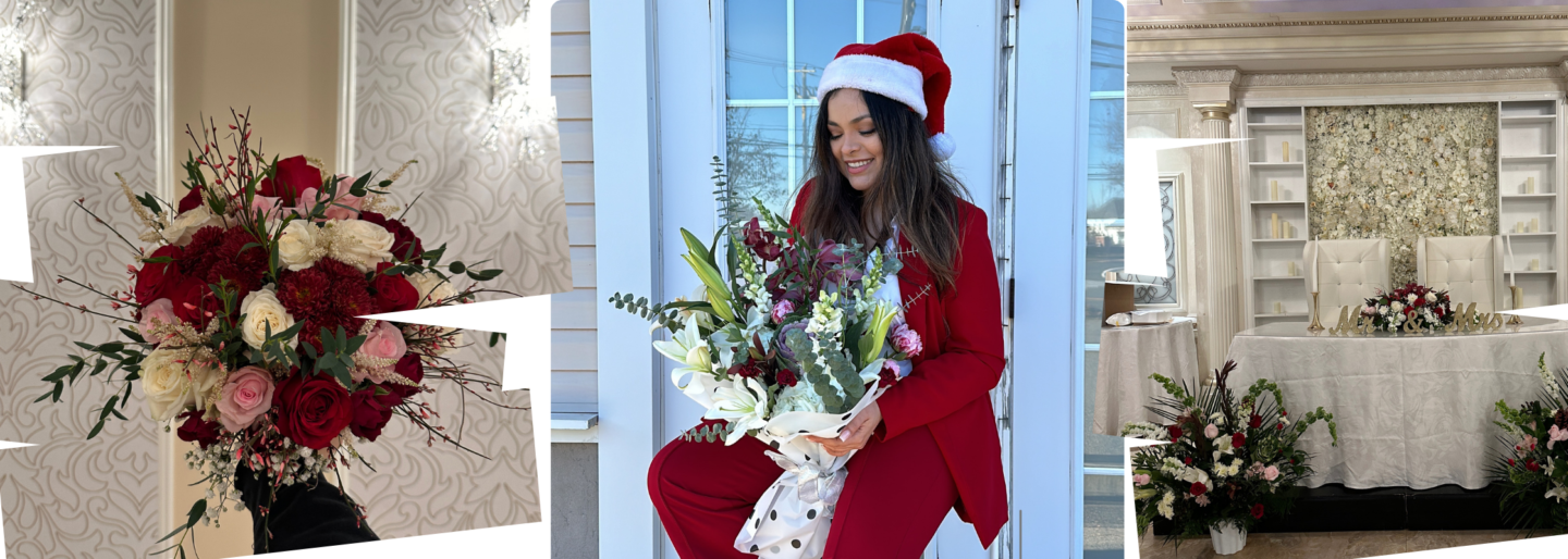 BODA EN WESTBURY, NEW YORK CON UN TOQUE NAVIDEÑO